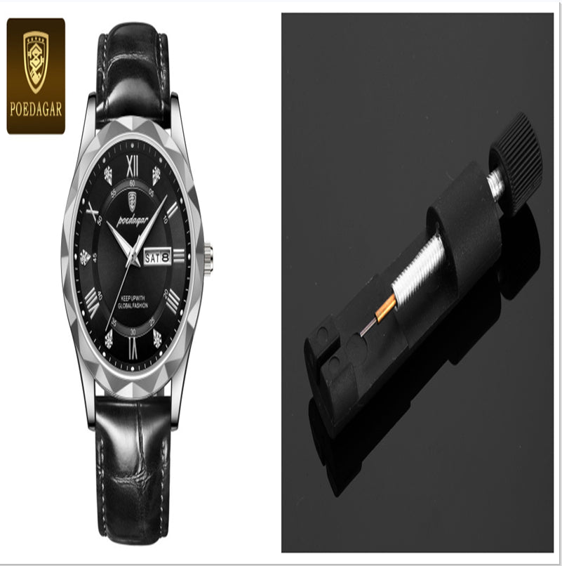 Coffret Montre Femme Bijoux 5 Pièces – Quartz Fashion Cadeau Luxe