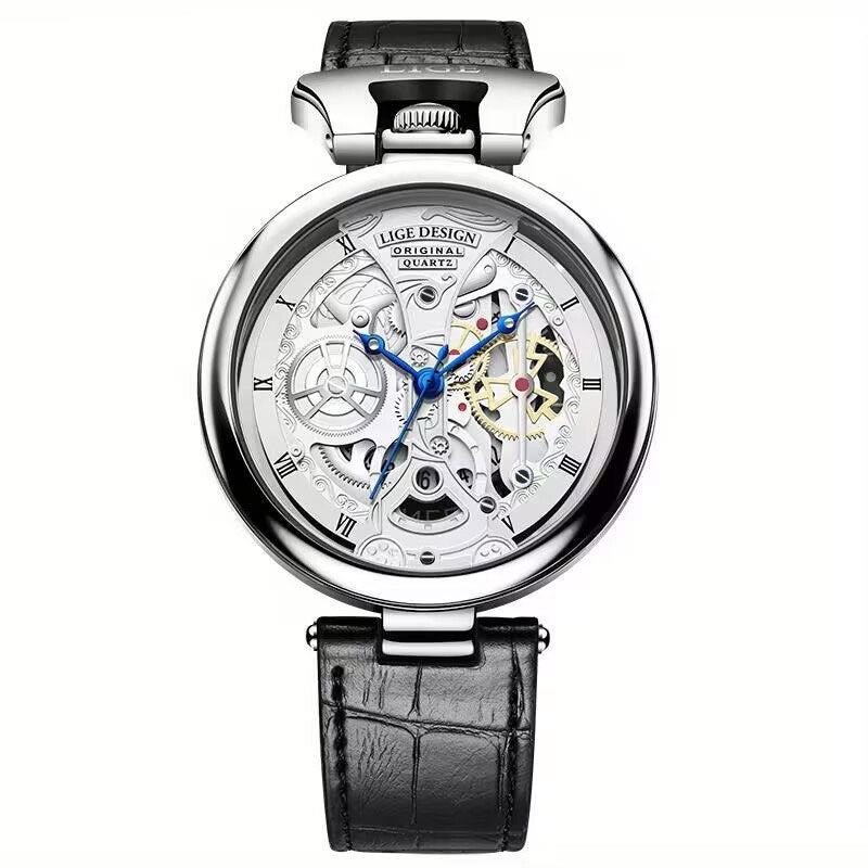 Montre Homme Fashion Waterproof – Quartz Cadran Élégant