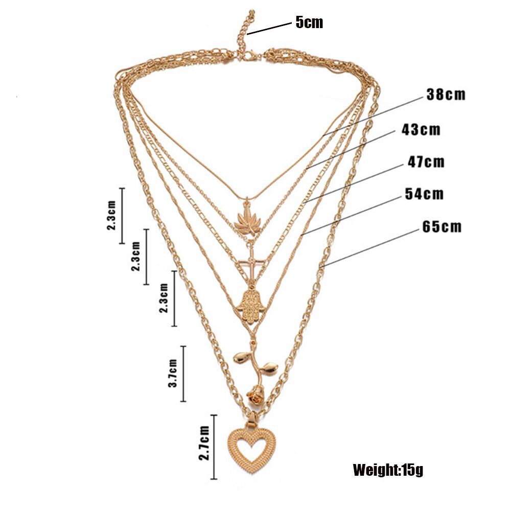 Pendentif collier vintage en alliage