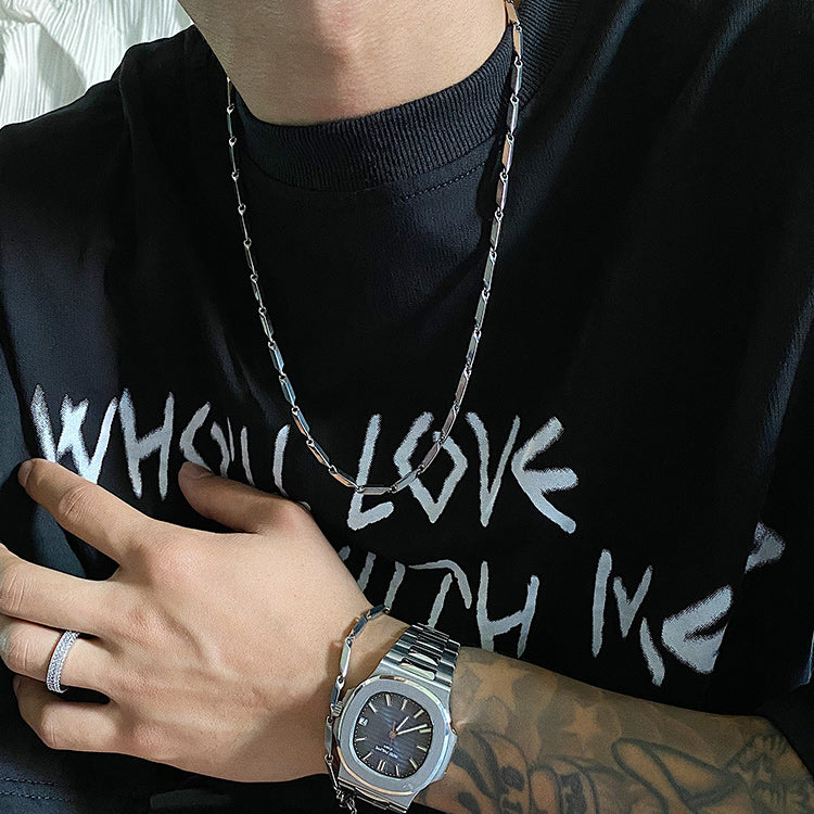 Collier diamant tendance hip hop