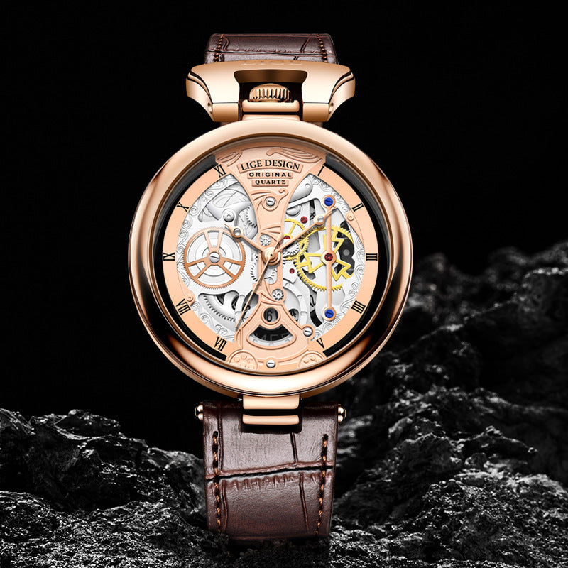 Montre Homme Fashion Waterproof – Quartz Cadran Élégant