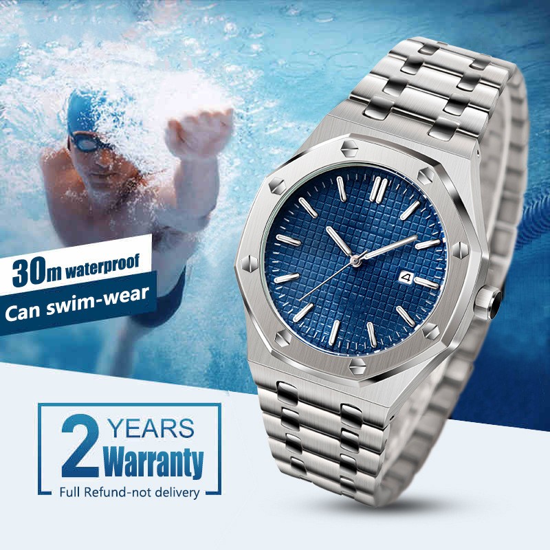 Montre-bracelet classique pour homme, haute qualité