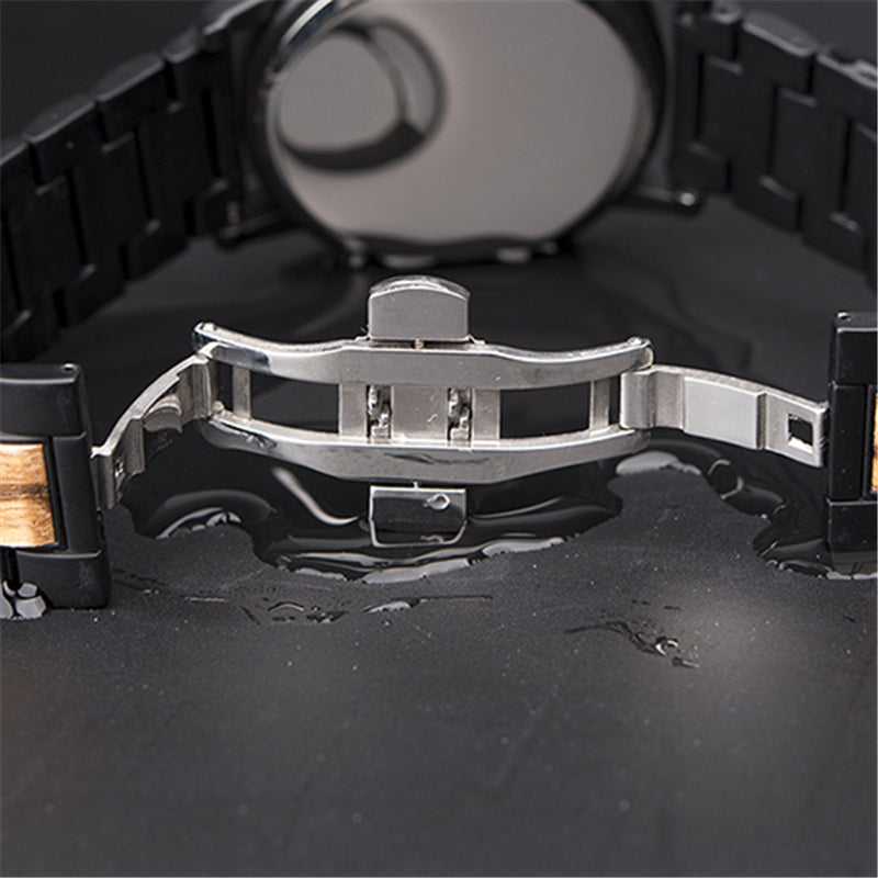 Montre en Bois Naturel Éco-Responsable – Montre Bois Artisanale Unisexe