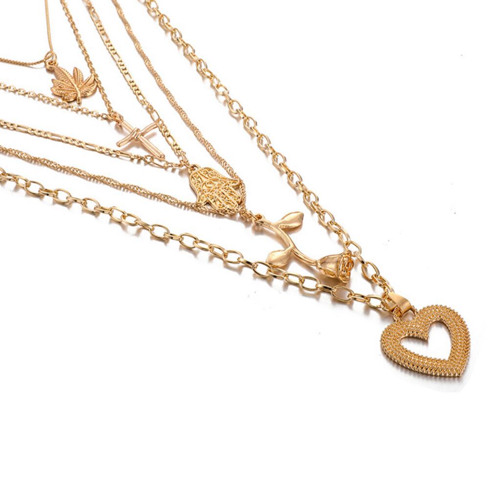 Pendentif collier vintage en alliage