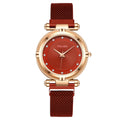 Montre Femme Diamant Magnétique – Quartz Bracelet Fantaisie Élégant