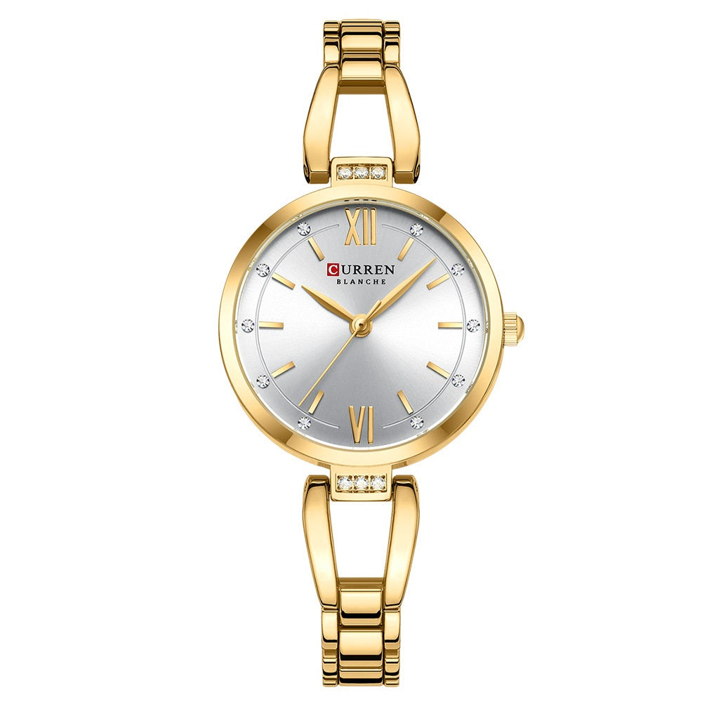 Montre Femme Petit Cadran Quartz Simple – Waterproof Élégant Casual