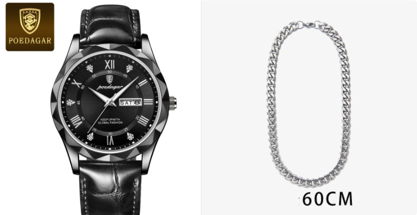 Coffret Montre Femme Bijoux 5 Pièces – Quartz Fashion Cadeau Luxe