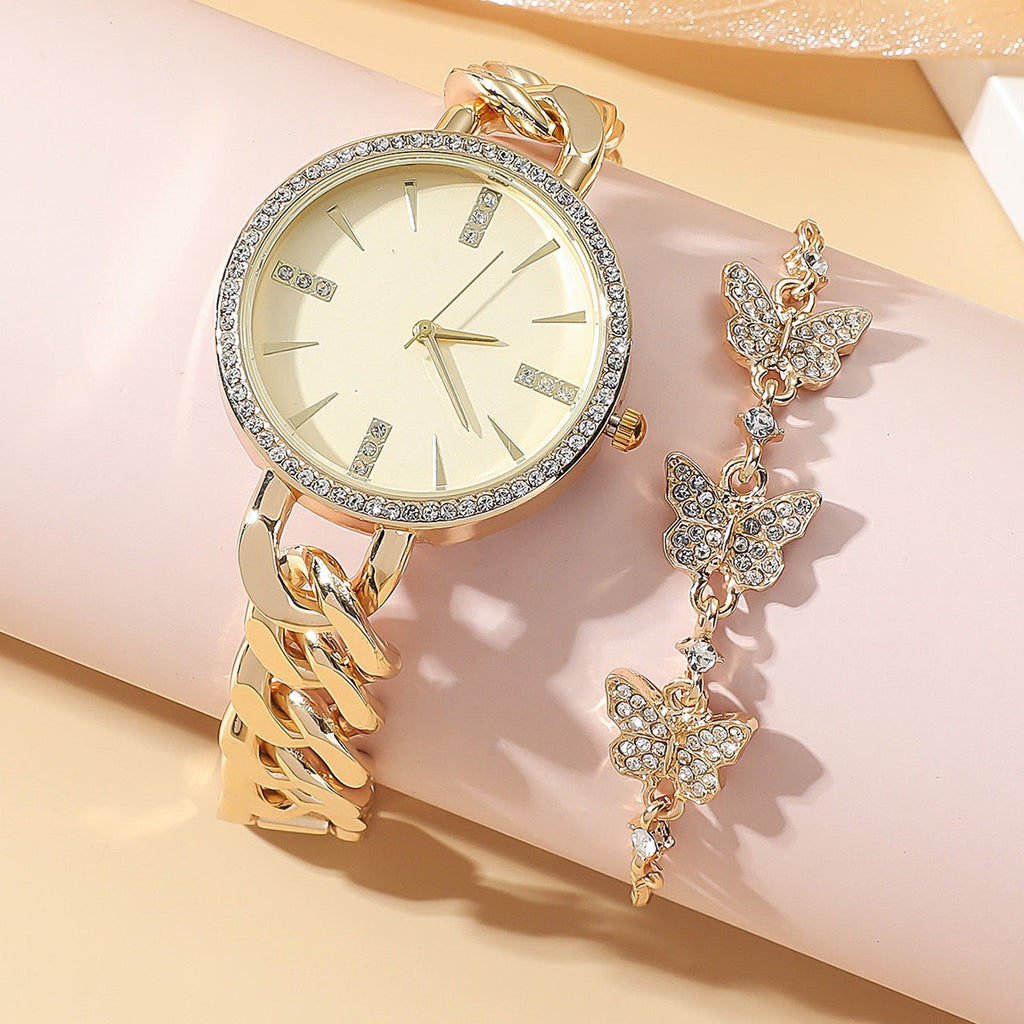 Collier Pendentif Papillon Cristal – Bijou Femme Elégant