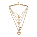 Pendentif collier vintage en alliage