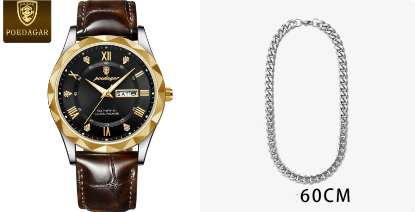 Coffret Montre Femme Bijoux 5 Pièces – Quartz Fashion Cadeau Luxe