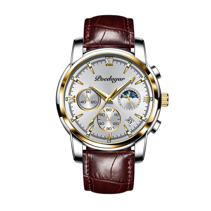 Montre Homme Waterproof Lumineux – Nouvelle Collection Quartz