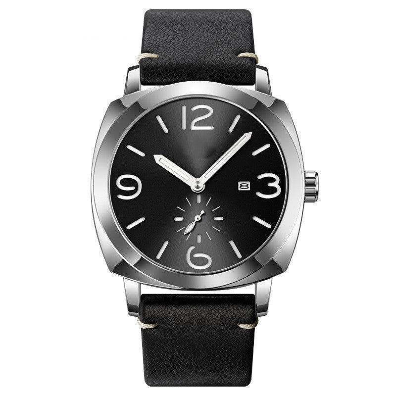 Montre Homme Grand Cadran Minimaliste – Quartz Fashion Tendance
