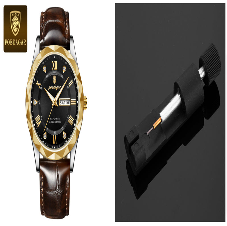 Coffret Montre Femme Bijoux 5 Pièces – Quartz Fashion Cadeau Luxe