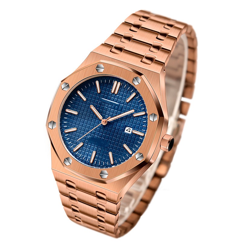 Montre Homme Analogique Quartz Rétro – Bracelet Cuir Vintage Classique