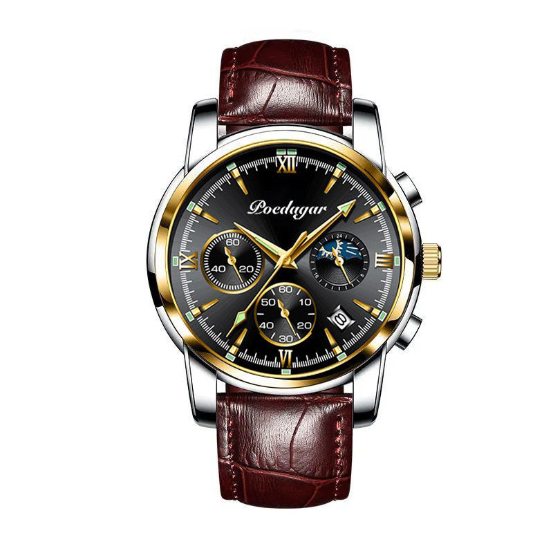 Montre Homme Waterproof Lumineux – Nouvelle Collection Quartz