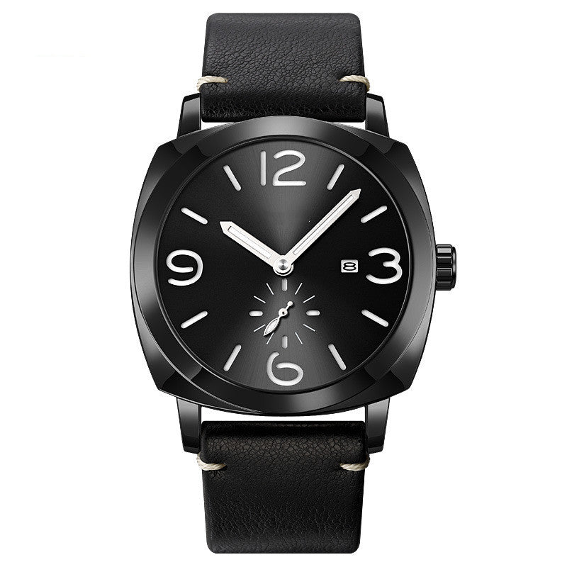 Montre Homme Grand Cadran Minimaliste – Quartz Fashion Tendance