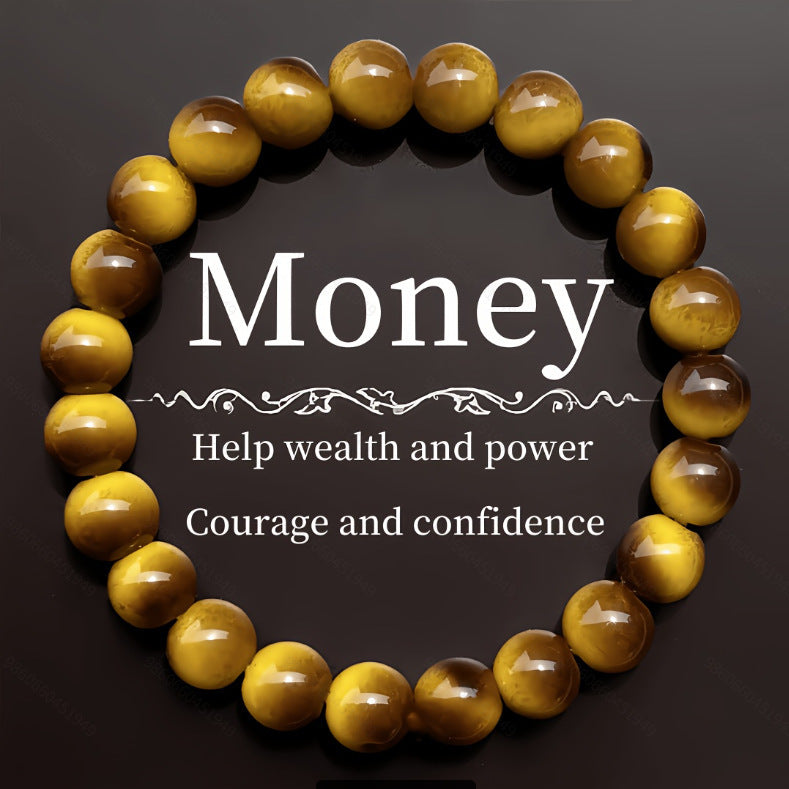 Handmade Tigers Eye Beaded Bracelet