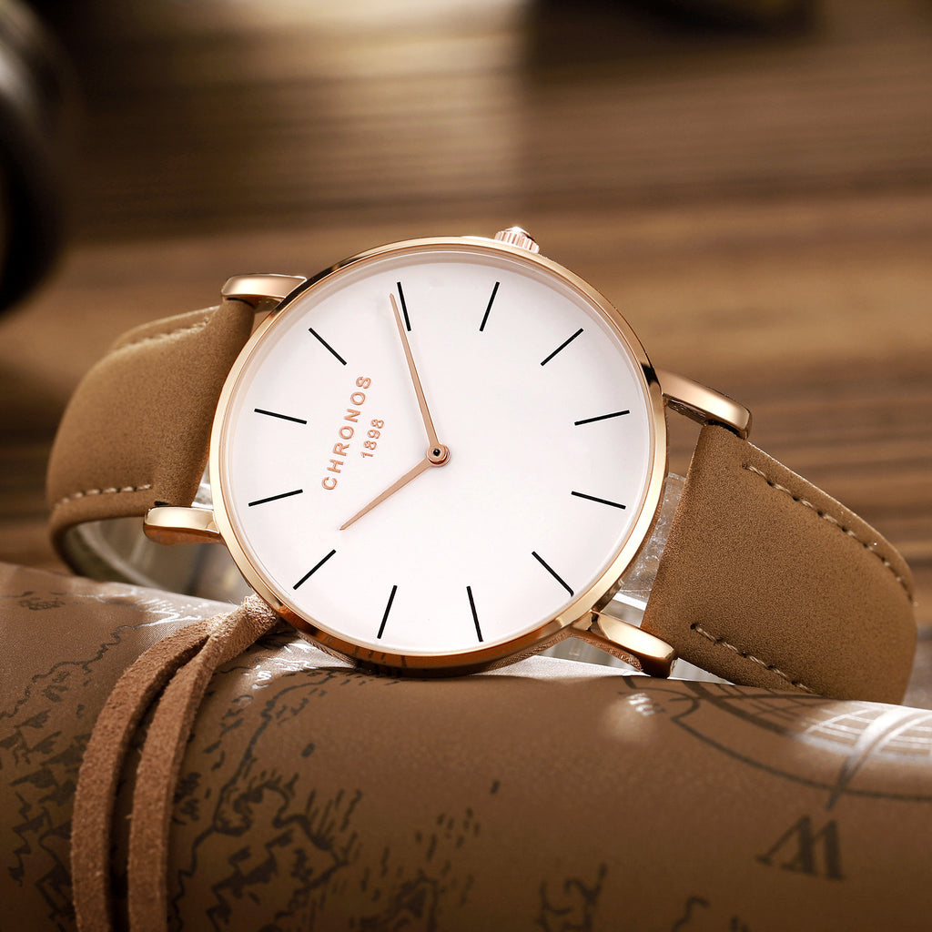 Montre Homme Casual Ultrafine Waterproof – Quartz Simple Fashion