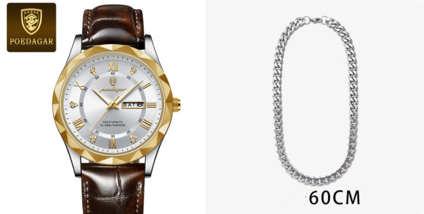 Coffret Montre Femme Bijoux 5 Pièces – Quartz Fashion Cadeau Luxe
