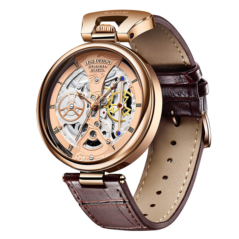 Montre Homme Fashion Waterproof – Quartz Cadran Élégant